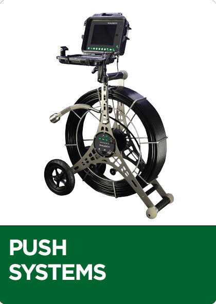Rausch push camera inspection systems
